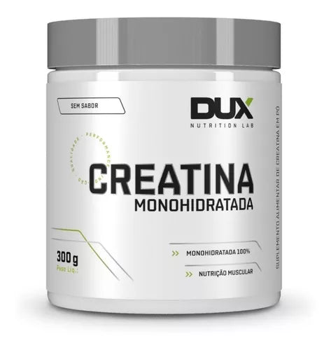 Creatina Monohidratada 100% Pura Pote 300g Dux Nutrition